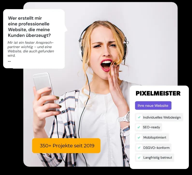Professionelle Website erstellen lassen – Pixelmeister
